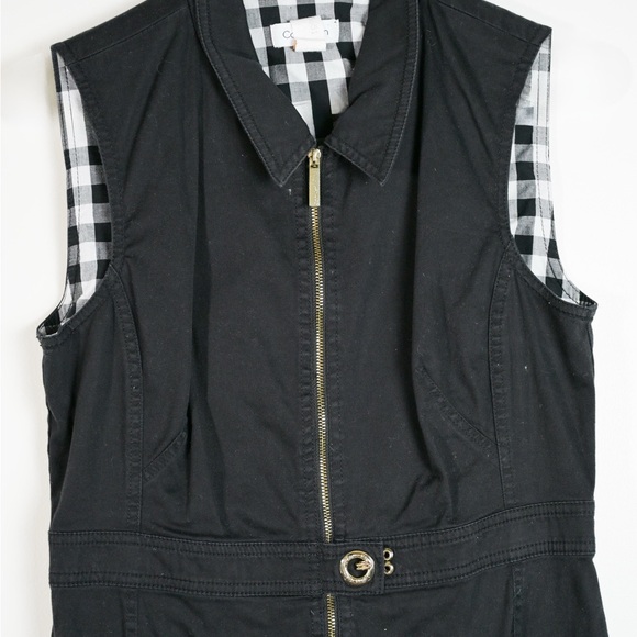 Calvin Klein Black Midi Dress - Picture 2 of 4